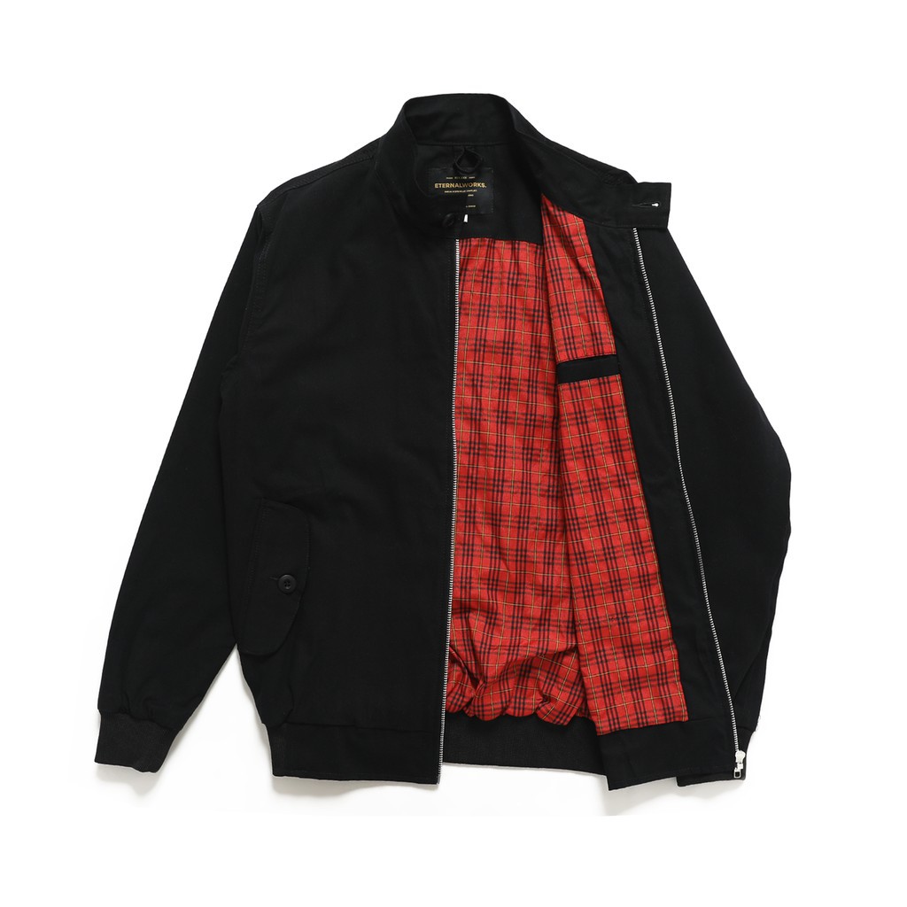 ETERNALWORKS - Harrington Jacket Basic Black
