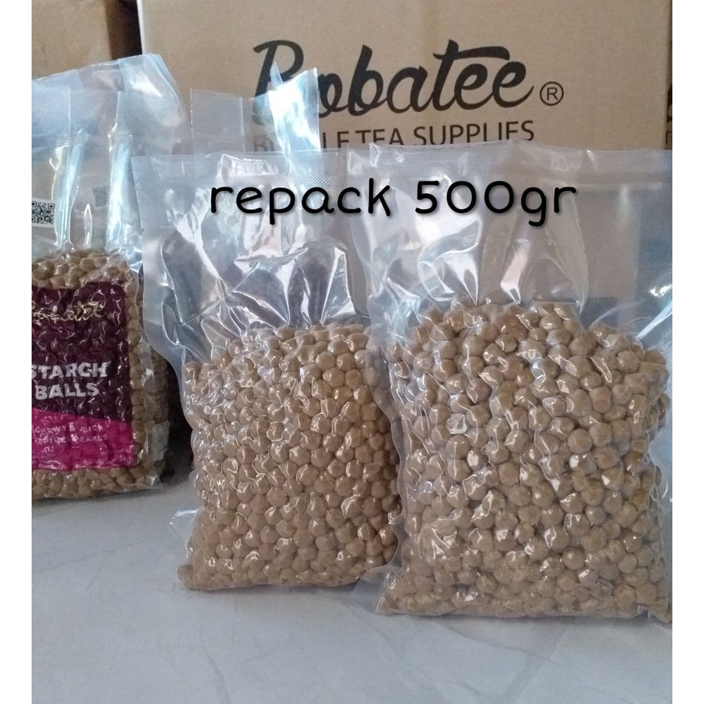 BOBA BOBATEE BOBATE BOBATEA STRACH BALL BUBBLE TAPIOKA PEARL BOBA INSTAN TOPING MUTIARA HITAM JET BL