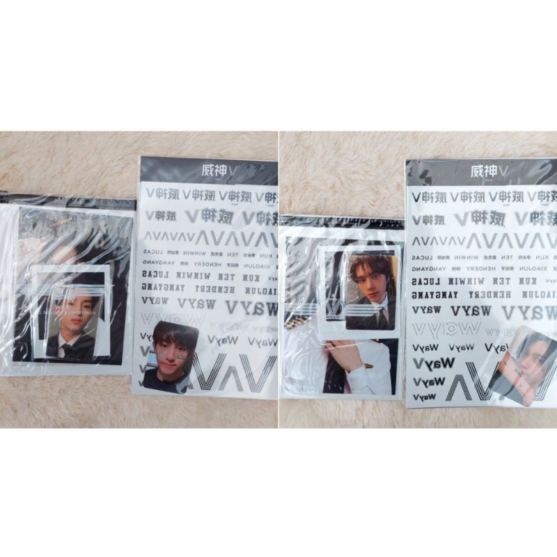 WAYV PHOTOPACK SEASON GREETINGS 2022 SG 22 WINWIN HENDERY PHOTOCARD PC TATTOO TAKEOFF