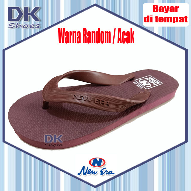 New Era Miami Anak Dewasa / Sandal Jepit Karet Murah / Sandal Wudhu / Sandal Sehari-hari