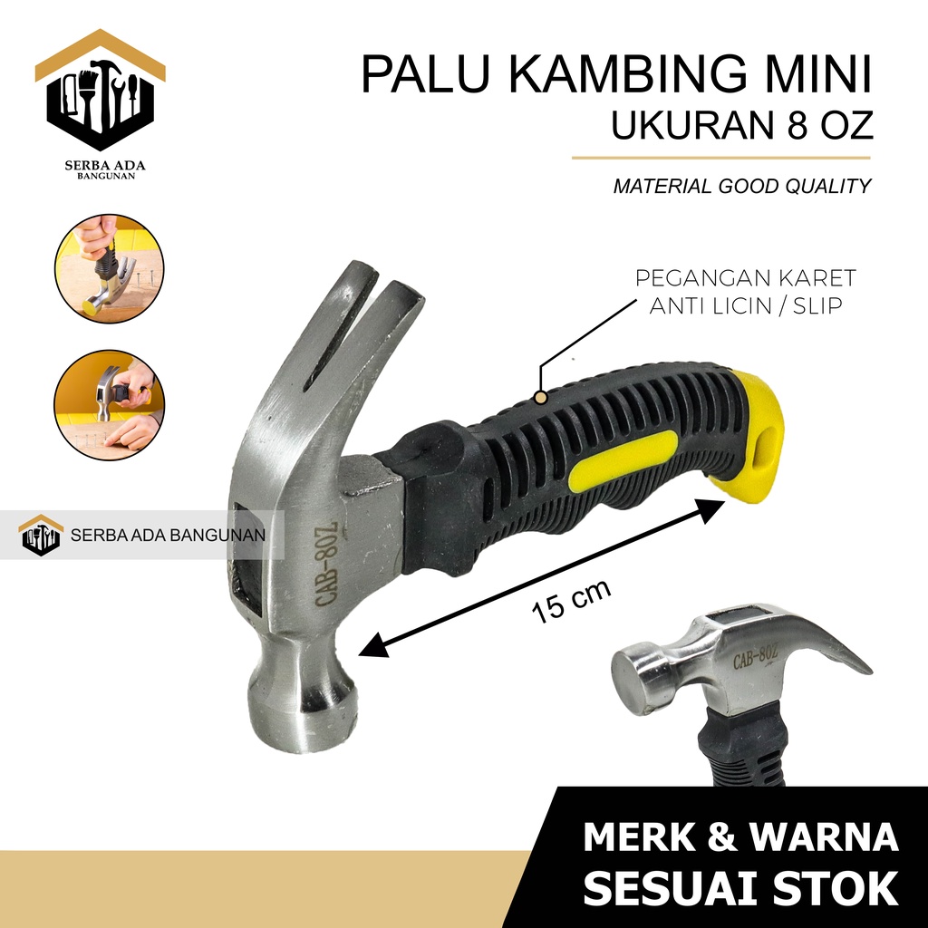 PALU KAMBING MINI - JAPAN TECH K-( - 20 ) / CEBOL GAGANG FIBER HIGH QUALITY PENDEK MUDAH DIBAWA KEMANA MANA PRAKTIS