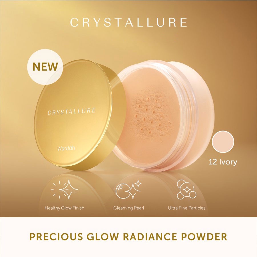 WARDAH Crystallure Precious Glow Radiance Anti-aging Powder 18gr