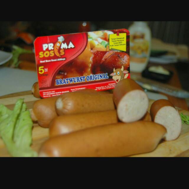 

Sosis Sapi Bratwurst Isi 5