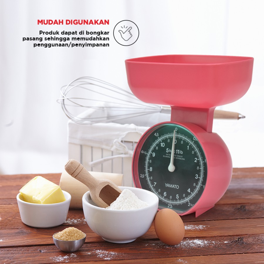 MASPION B T192 - Timbangan Kue 5 kg - Beuty Scale