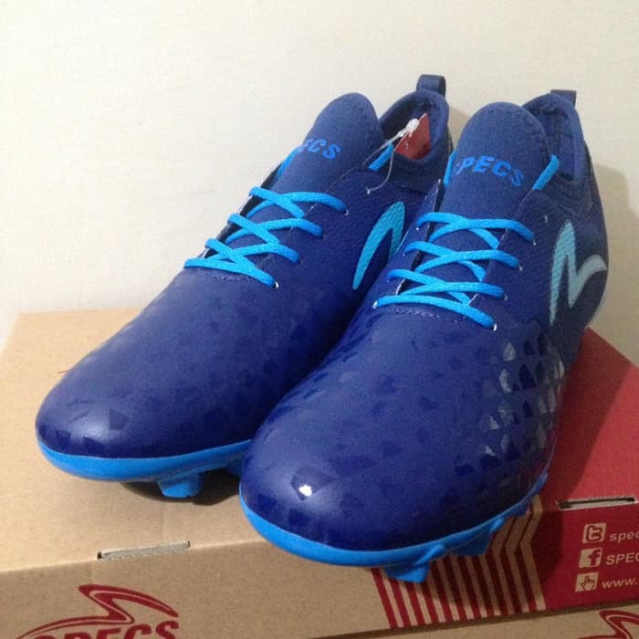 Sepatu Bola Original Specs Cyanide Boa 19 FG Galaxy Blue