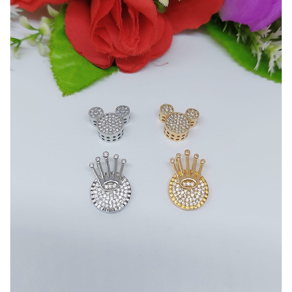 Kalung Xuping Permata Queen &amp; Mickey