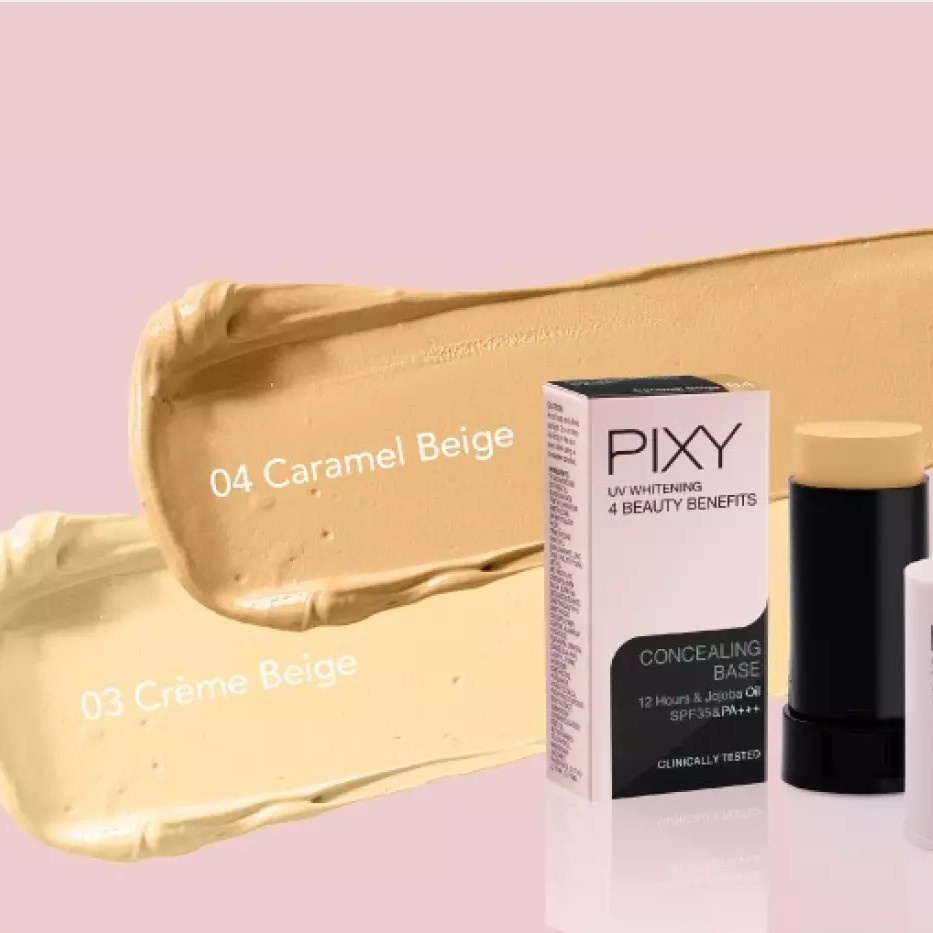 PIXY uv whitening concealing base