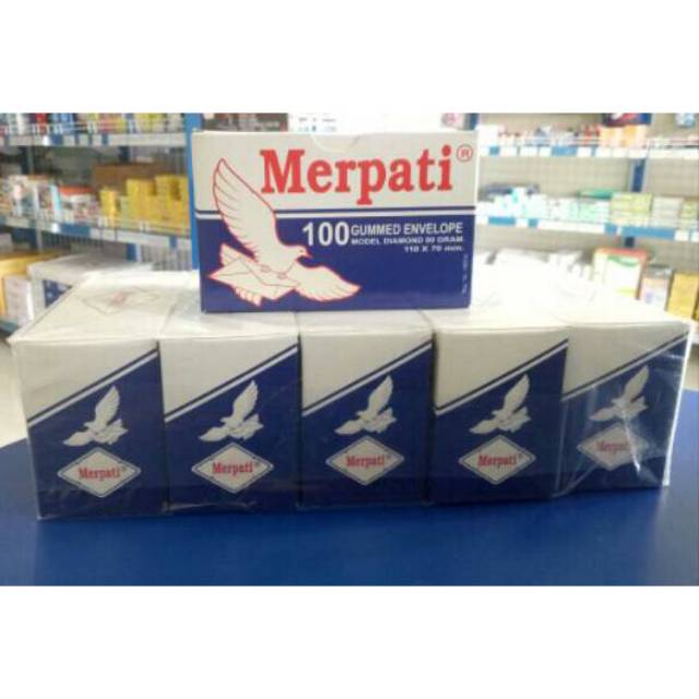 

Amplop Kecil Merpati 110x70mm 80gram Murah (Acb Berkah Stationery)