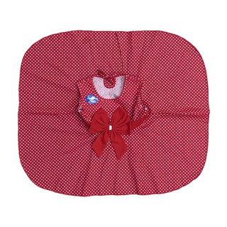 BAYIe - Baju bayi Perempuan Dress motif Polkadot Pita PLANET KIDS usia 0 -12 bulan #2