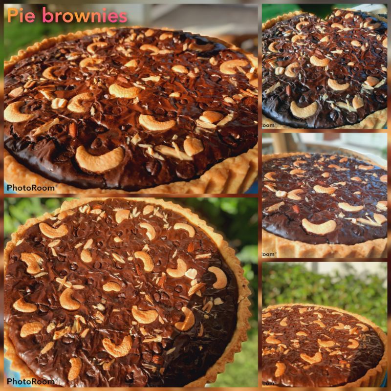 

pie brownies besar