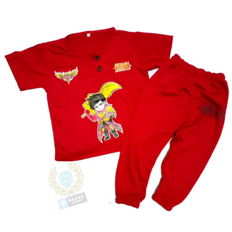 SET KIANO ANAK 1-5 TAHUN / SETELAN KIANO CELANA PANJANG SABLON