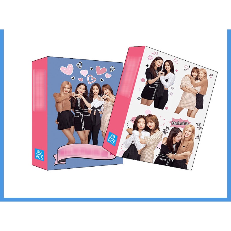 30pcs Kartu Pos LOMO Kpop ASTRO ATEEZ BTS BLACKPINK Untuk Koleksi