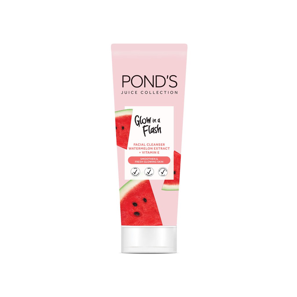 PONDS JUICE COLLECTION FACIAL CLEANSER WATERMELON SABUN PEMBERSIH WAJAH