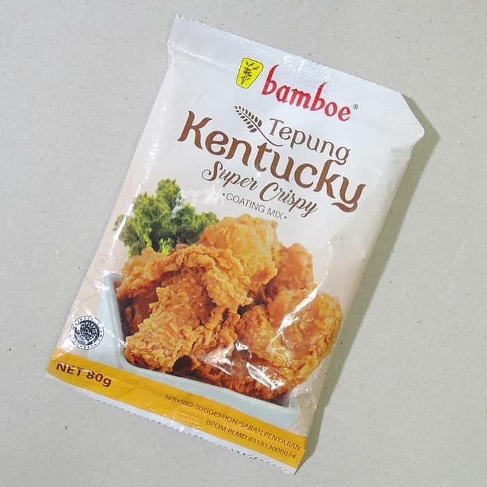 

Bamboe Bumbu Dapur/Tepung Bumbu Kentucky Instant 80 gr