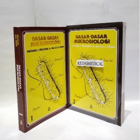 1 PAKET BUKU DASAR-DASAR MIKROBIOLOGI JL.1 &amp; JL.2 PEZCZAR TERMURAH