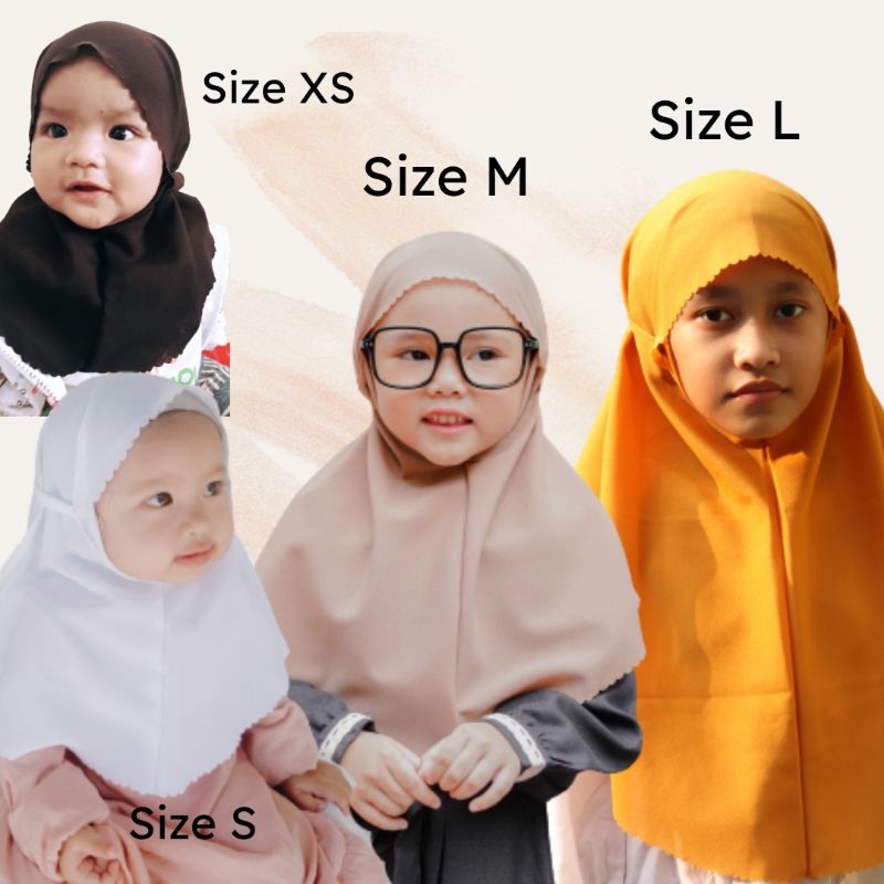 BERGO MARYAM ANAK LASERCUT DIAMOND PREMIUM /JILBAB INSTAN ANAK 0-10 TAHUN