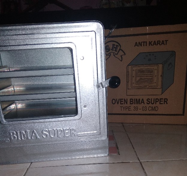 Oven Tangkring Bima Super Susun 3 Free 3pcs Loyang Khusus Grab Dan Gosend