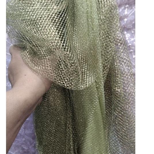 HOT Product/[Terlaris Today]/【Import Terbaik】/Grosir/「5.5 F⚡ASH SALE」 kain lame jaring jala /kain ke