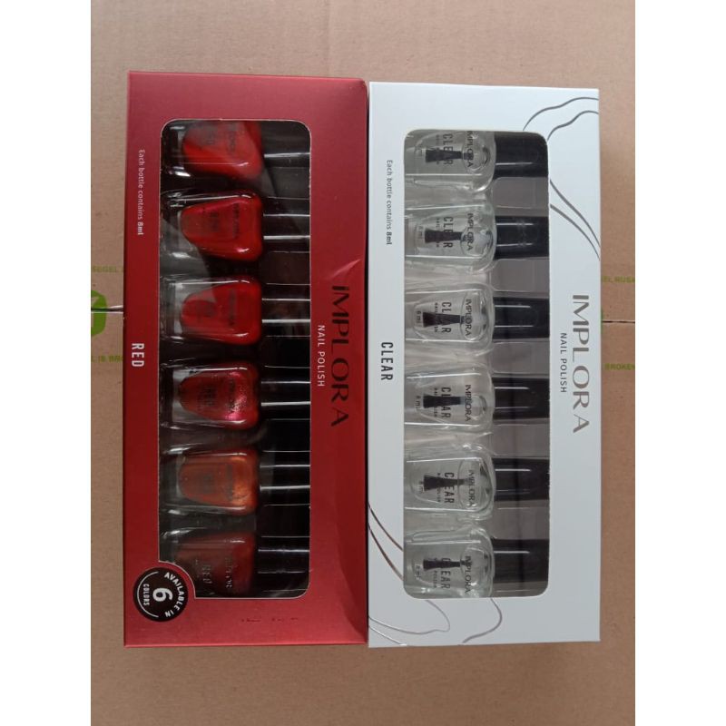 Kutek Implora Wonder New Colection Bpom Isi 6 Pcs All Varian