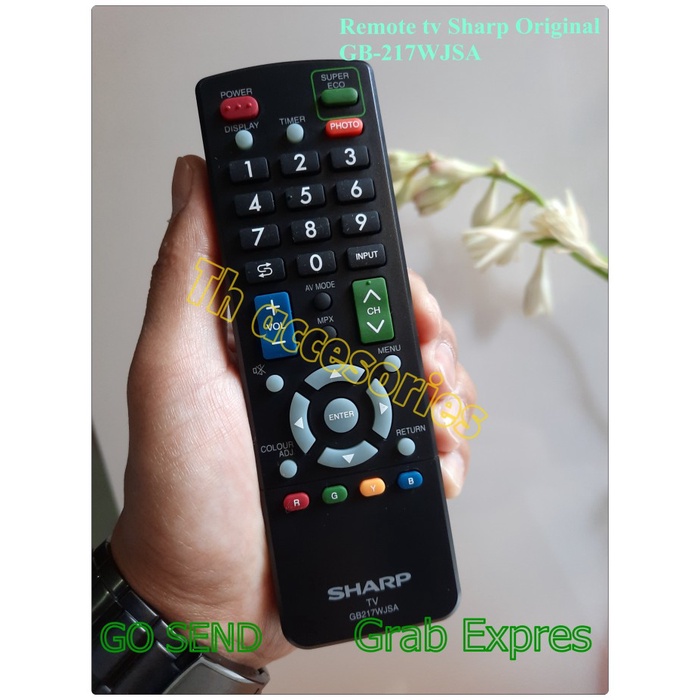 Remote Tv - Remote Led Tv Sharp Tv Lcd Tv Led Tv Analog Original Gb217Wjsa