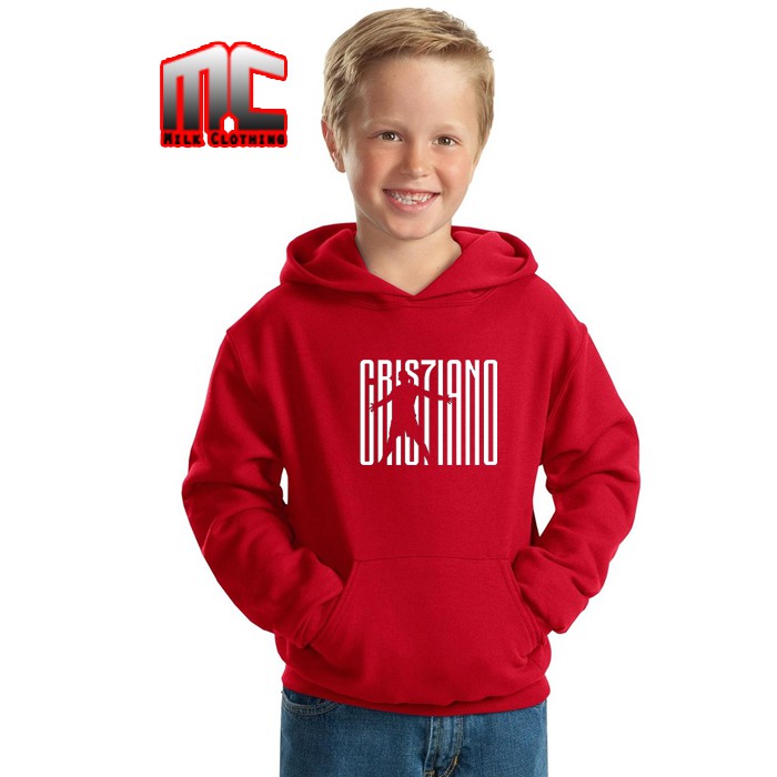 HOODIE JAKET SWEATER ANAK ANAK CRISTIANO RONALDO - MILK KIDS CLOTHING