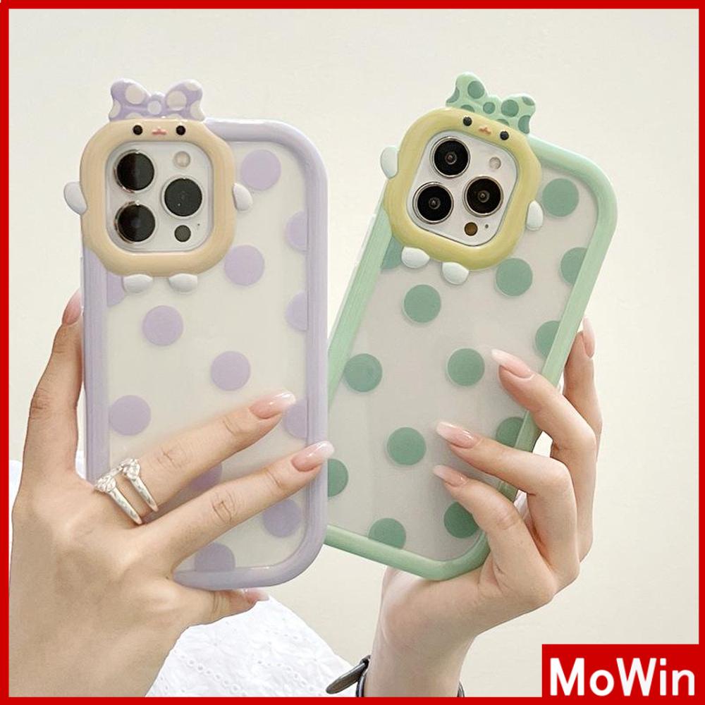 iPhone Case Silicone Soft Case Clear Case Airbag Shock Resistant Protection Camera Smooth Feel Colorful Dot Compatible For iPhone 11 Pro Max 13 Pro Max 12 Pro Max 7Plus xr XS Max