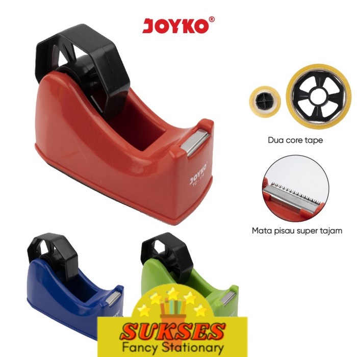 

Tape Cutter Tape Dispenser Pemotong Pita Perekat Joyko TC-114
