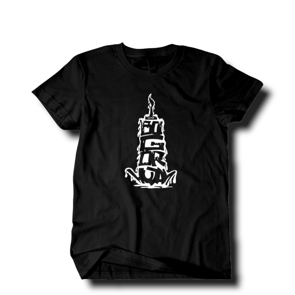 Kaos Distro Kasual Terbaru BOGOR Tugu Kujang Katun Combed 30s Premium