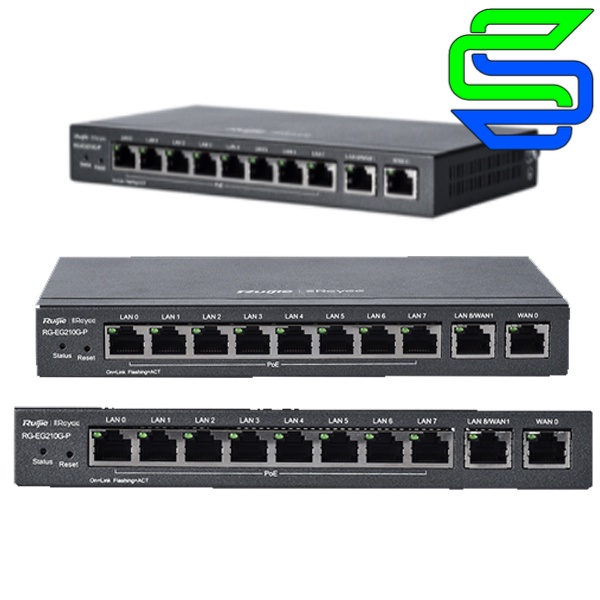 RUIJIE RG-EG210G-P 10 Port Gigabit Cloud Managed PoE Gateway