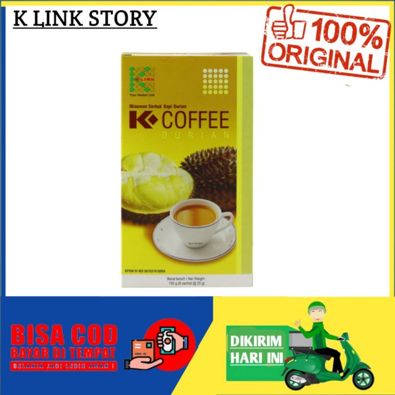 

K-COFFEE DURIAN | KOPI RASA DURIAN | COFE K-LINK