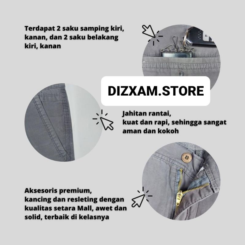celana pendek pria termurah celana pendek dicker celana pendek pria casual