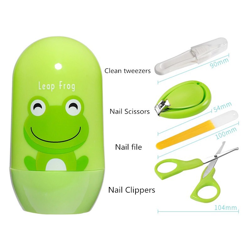 Gunting Kuku Bayi set 4 / Manicure Set Bayi / Gunting Kuku Bayi / Perawatan Kuku Bayi