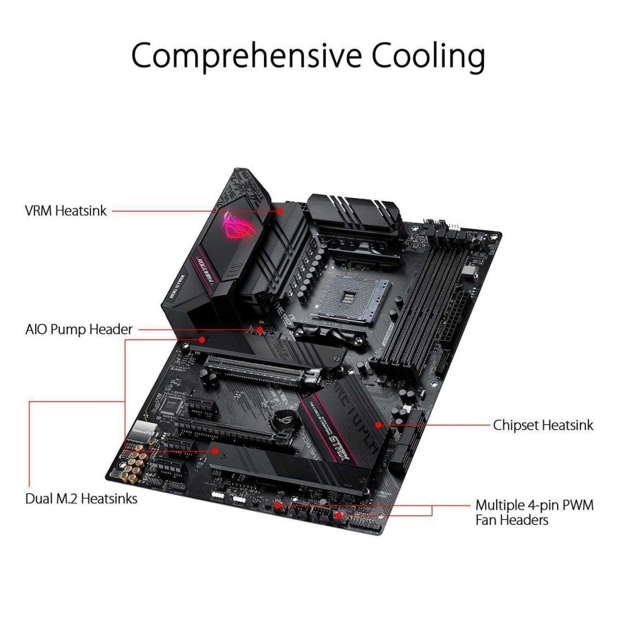 ASUS STRIX B550-F ROG GAMING B550F MOTHERBOARD - AMD AM4