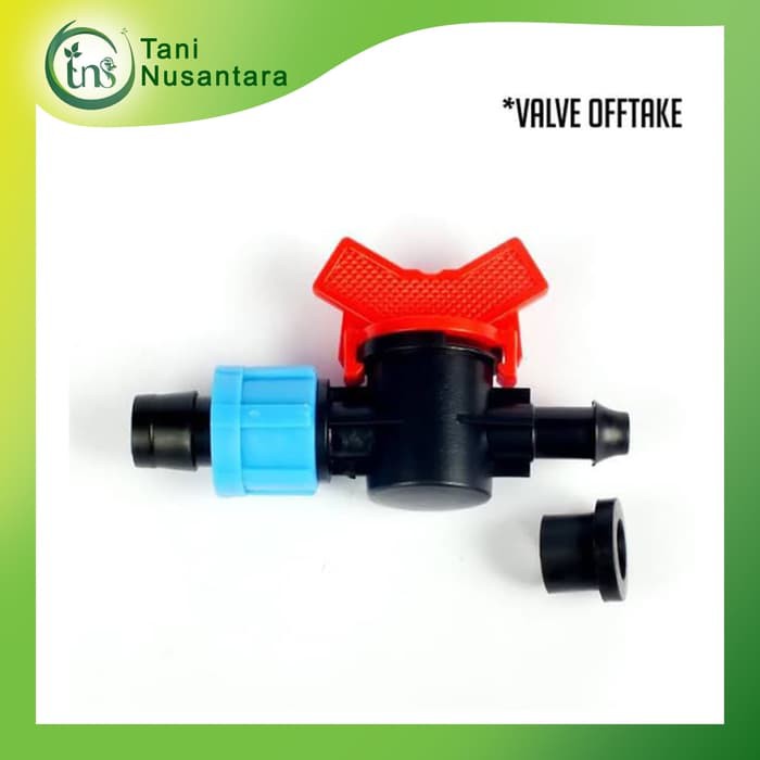 Valve Offtake Karet Selang Drip Selang Irigasi 16mm Hidroponik