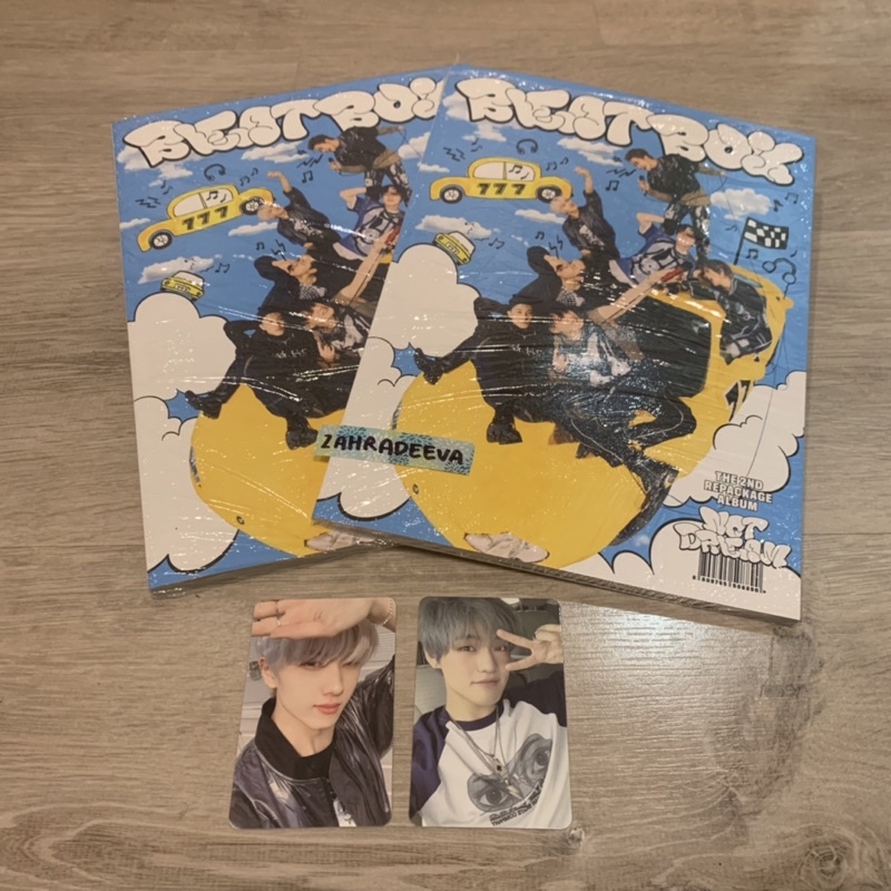 [UNSEALED] ALBUM NCT DREAM BEATBOX. THE 2ND ALBUM REPACKAGE. YOUNG STAR VER. PHOTOCARD PC JISUNG CHE