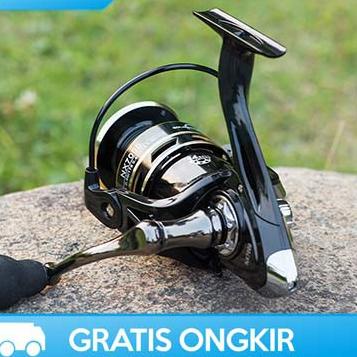 Baru - REEL PANCING POWER HANDLE GOLD SHARKING NX2000 SERIES ORIGINAL ~
