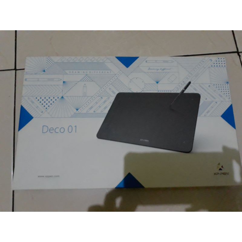 XP PEN XP-PEN DECO 01 VERSI 1 PRELOVED SECOND LIKE NEW DRAWING TABLET