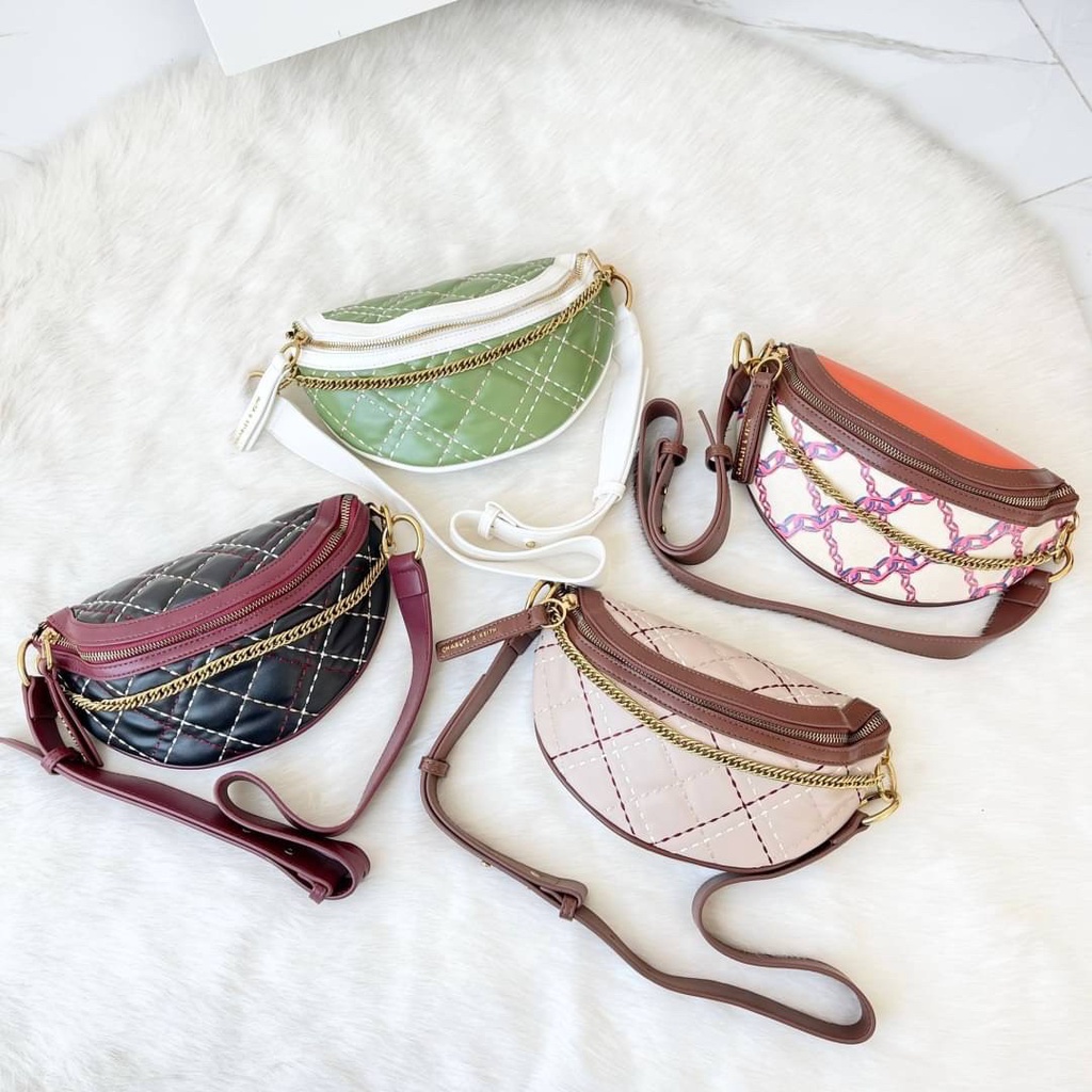 CNK Half-Moon Crossbody Bag Fashion Import (C1045)