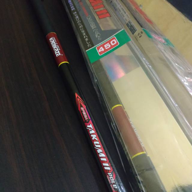 Joran tegek Kamikaze Takumi II 450 plus pipa