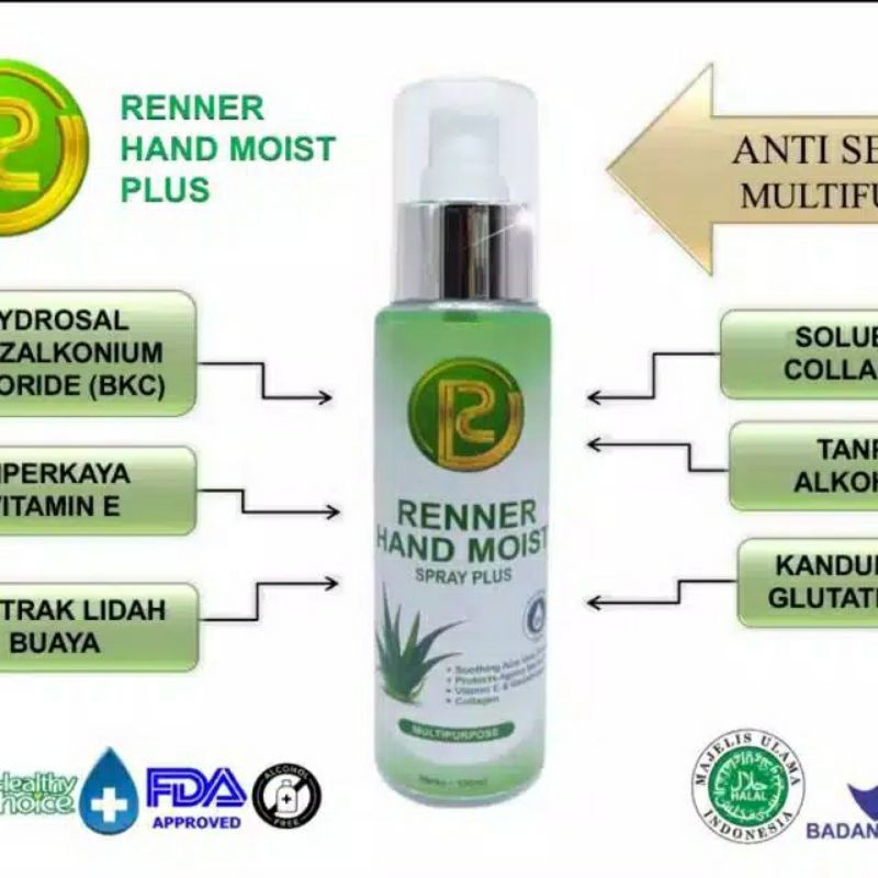 RENNER HAND MOIST SPRAY PLUS