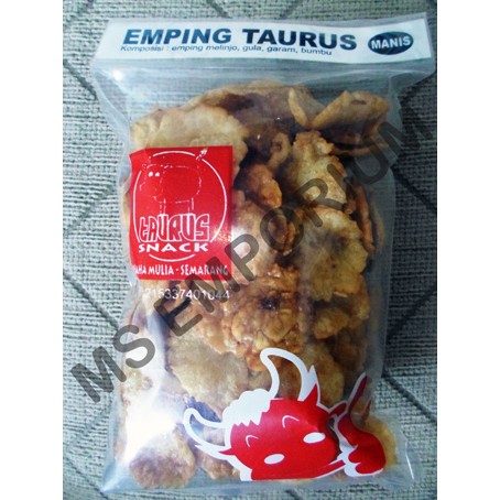 Snack Emping Melinjo Taurus Semarang ( Manis )