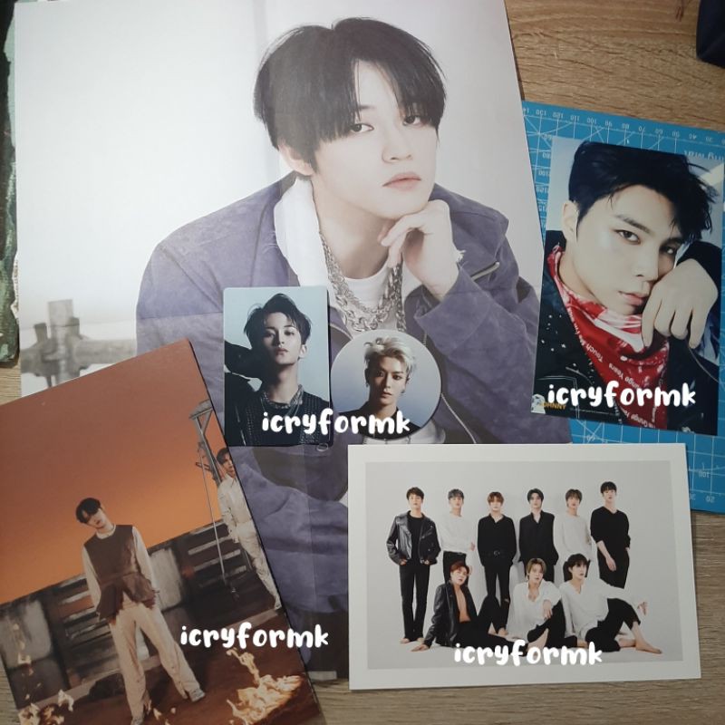 [OFFICIAL] PC Sticker Punch Mark, CC Punch Yuta, Photoset Johnny, Poster Chenle NCT DREAM NCT 127