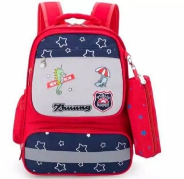 Tas ransel sekolah anak-tas punggung unisex-backpack sekolah