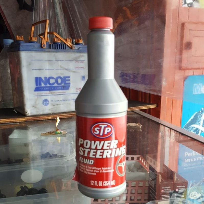 Oli / Minyak Power Steering STP Botol 354ml. Oli PS STP