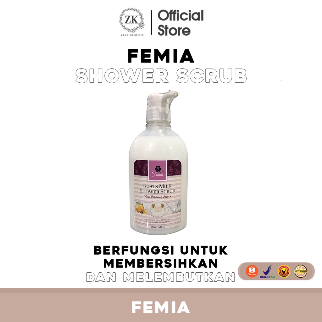 Femia Goat's Milk Shower Cream