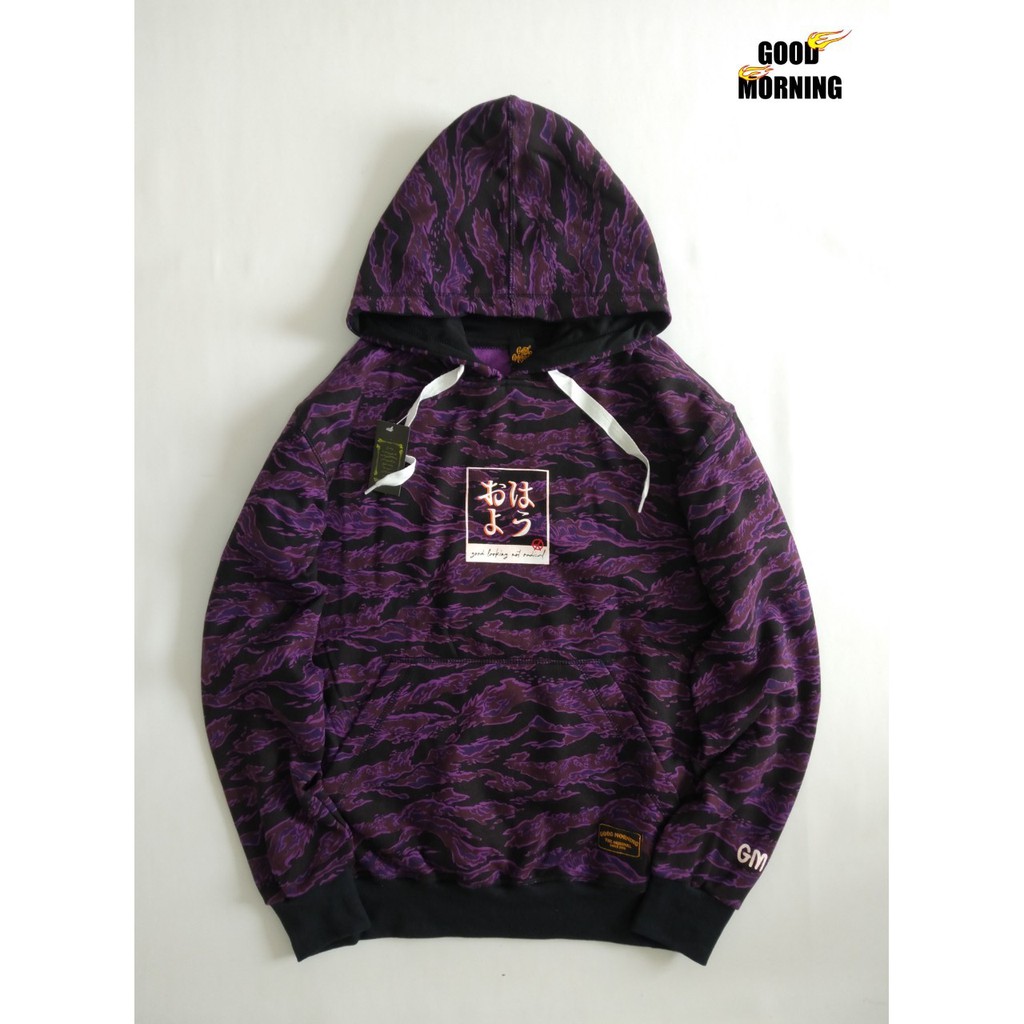 Premium(Realpic) Jaket Sweater Hoodie Good Morning / Sweater Hoodie Premium / GM01