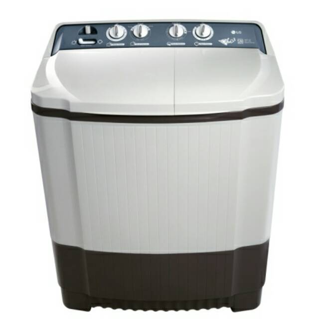 Mesin Cuci LG 2 Tabung 8 Kg Roller Jet Pulsator Wind Jet Dry 850 R