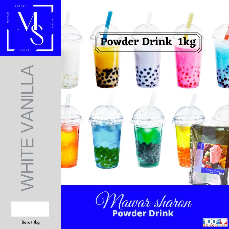 

Powder / Bubuk minuman Premium White Vanilla