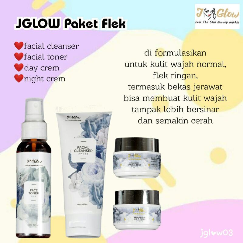 JGLOW PAKET FLEK