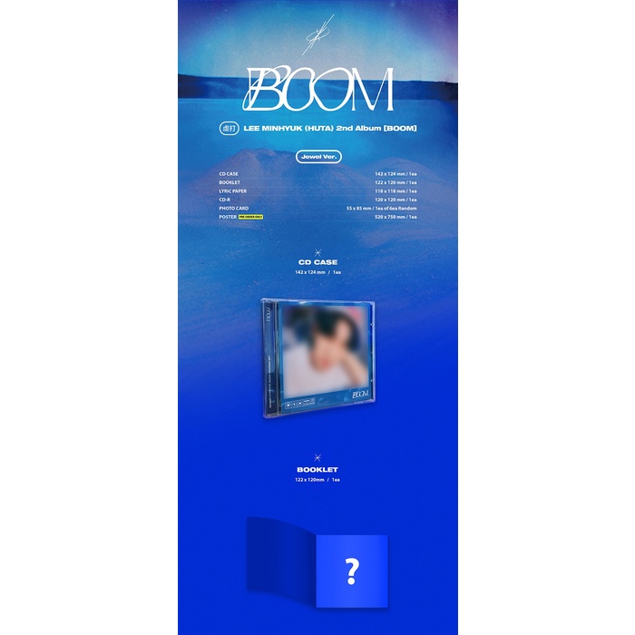 BTOB Lee Minhyuk (HUTA) - 2nd Full Album BOOM (Jewel ver.)